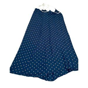 Lovestitch Blue Boho Hippie Gauzy Maxi Dress Small